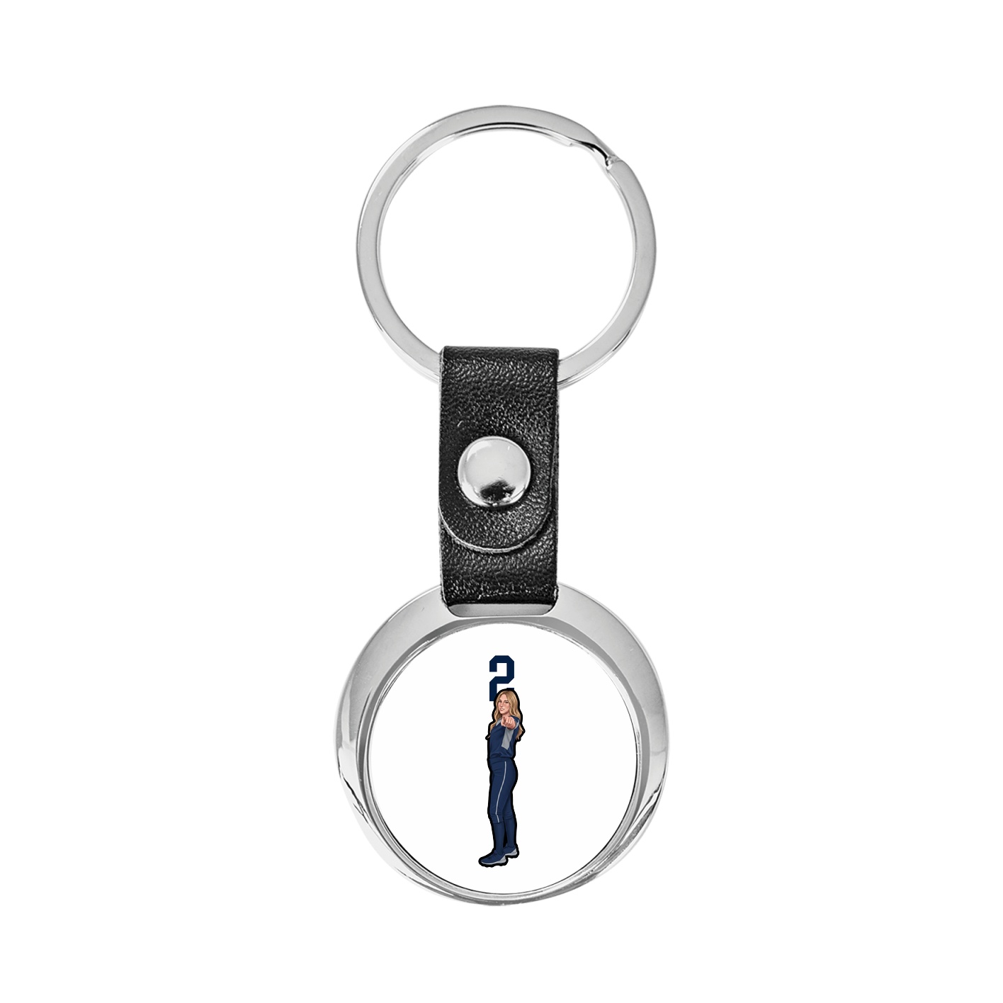Key Chain — Number Top in Classic