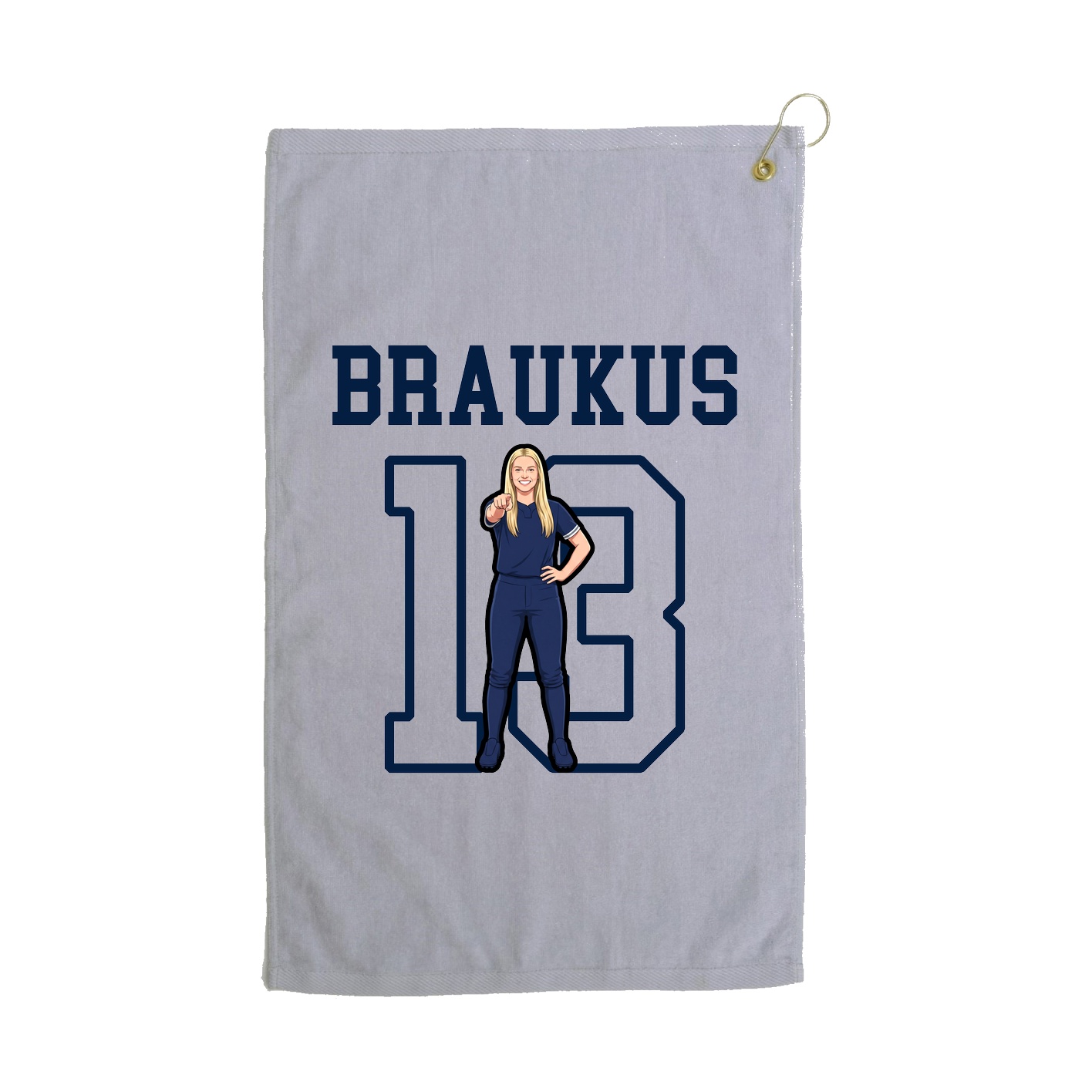 Golf Towel — Shirsey in Grey