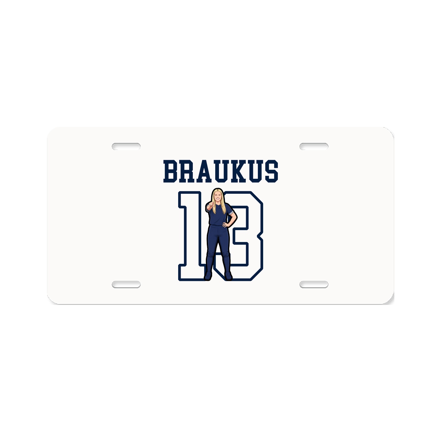 License Plate — Shirsey in Classic