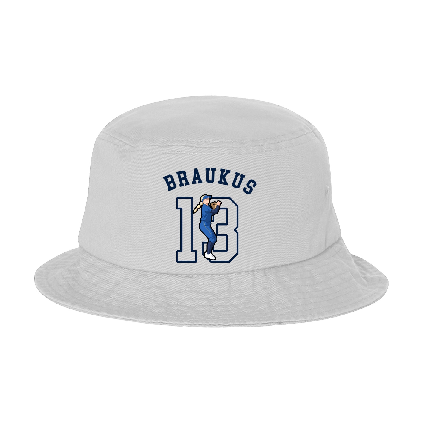 Bucket Cap — Shirsey Arch in White