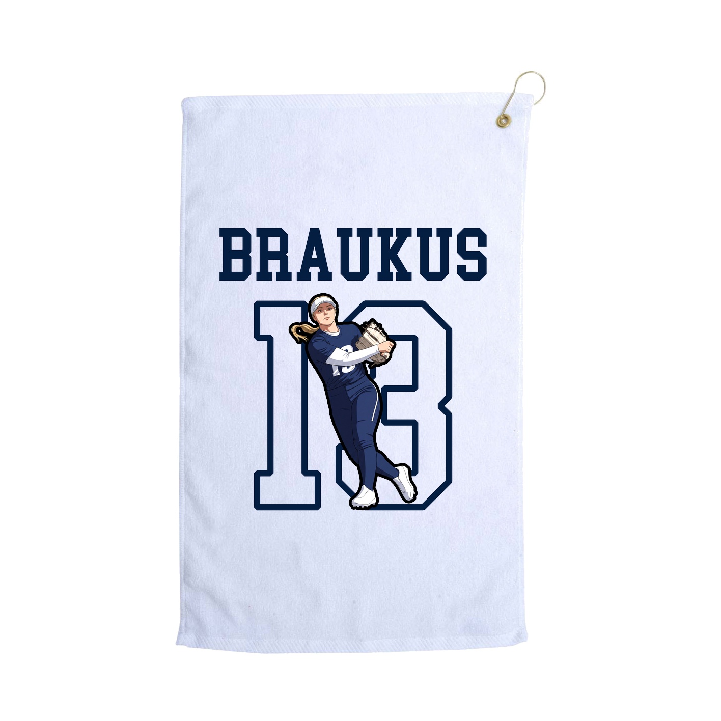 Golf Towel — Shirsey in White