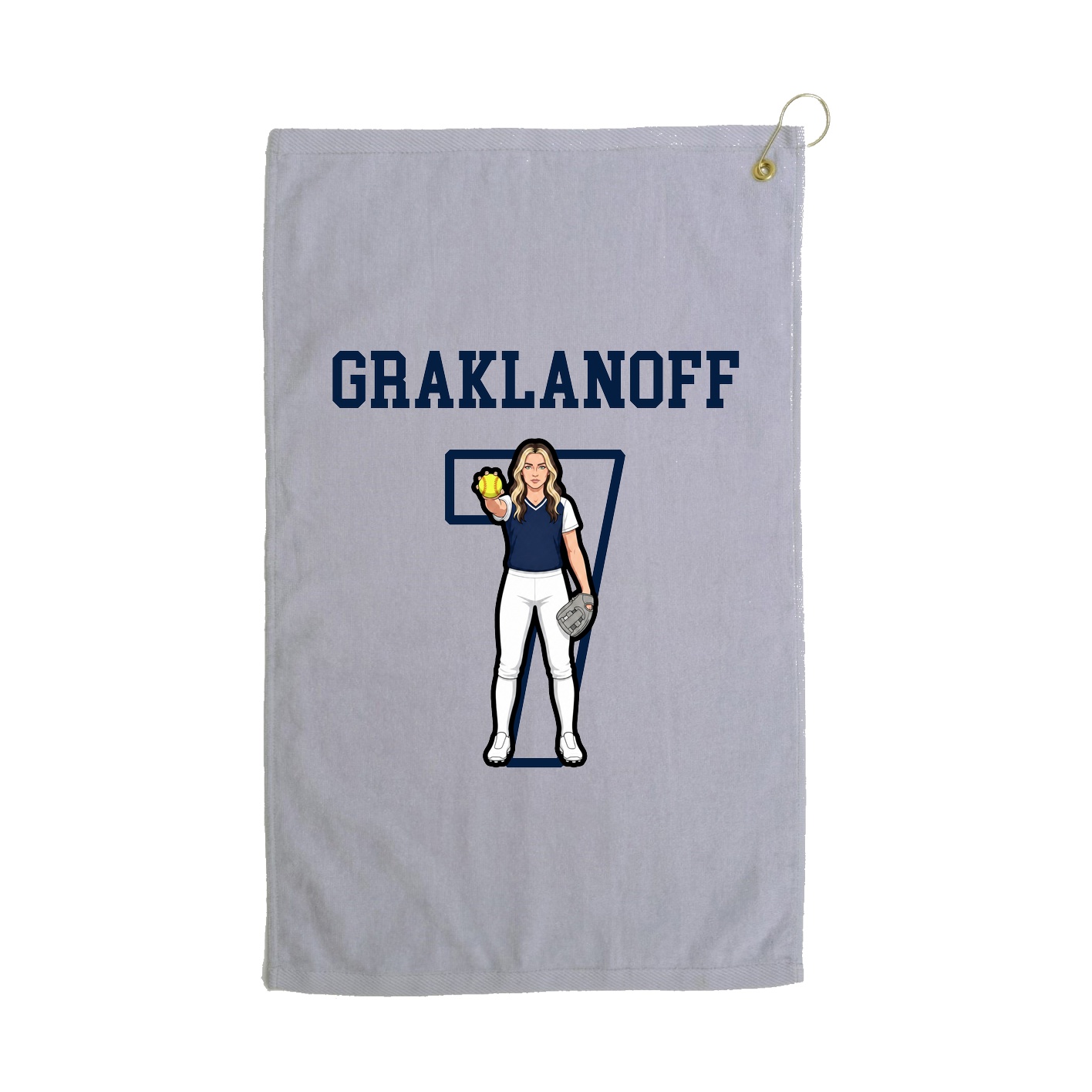 Golf Towel — Shirsey in Grey