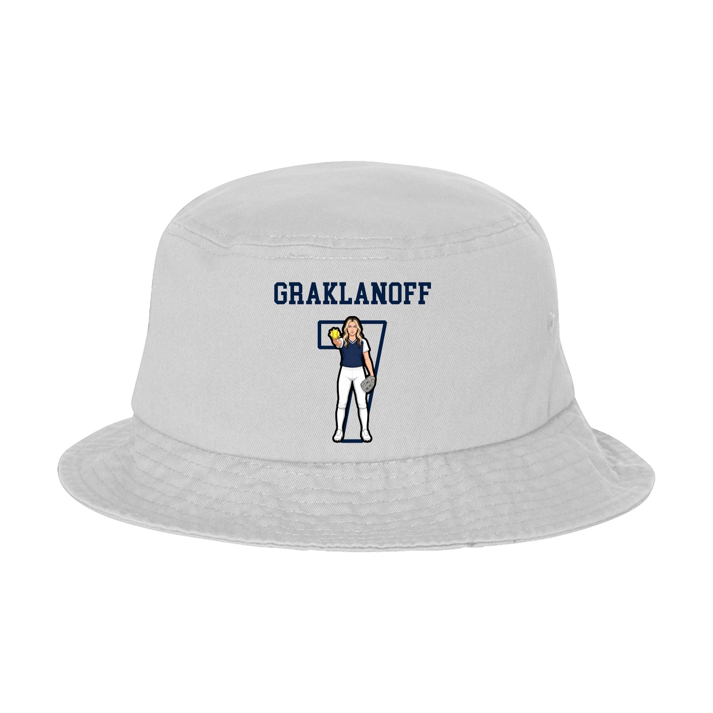 Bucket Cap — Shirsey in White