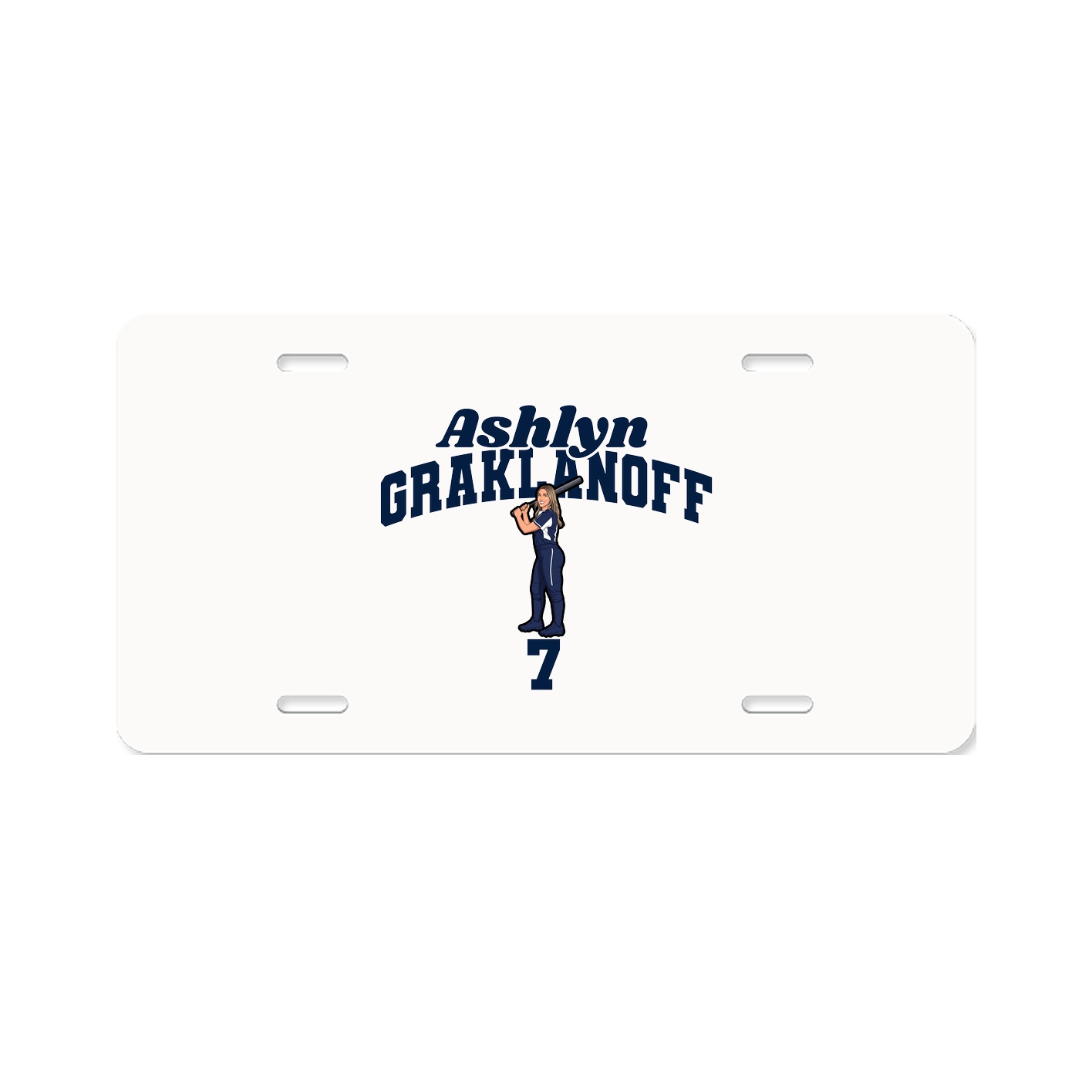 License Plate — Signature Arch in Classic
