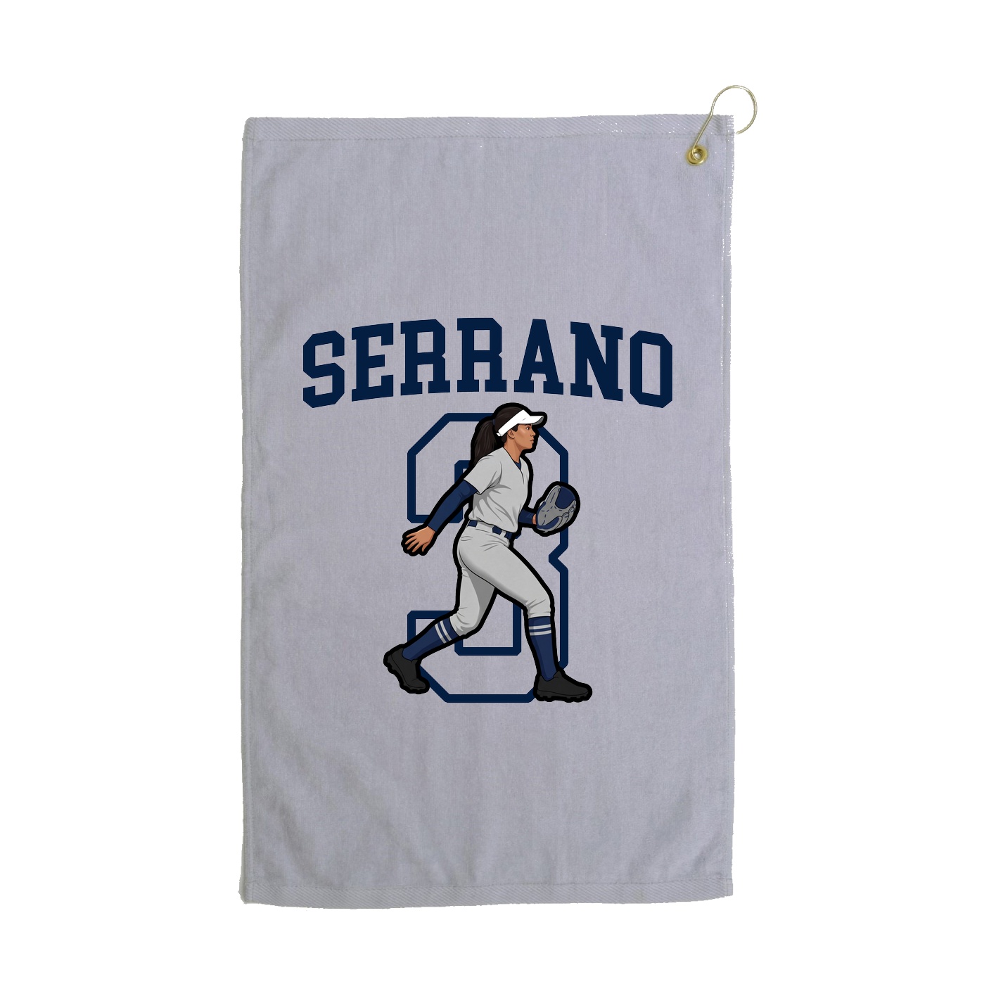 Terry Velour Golf Towel