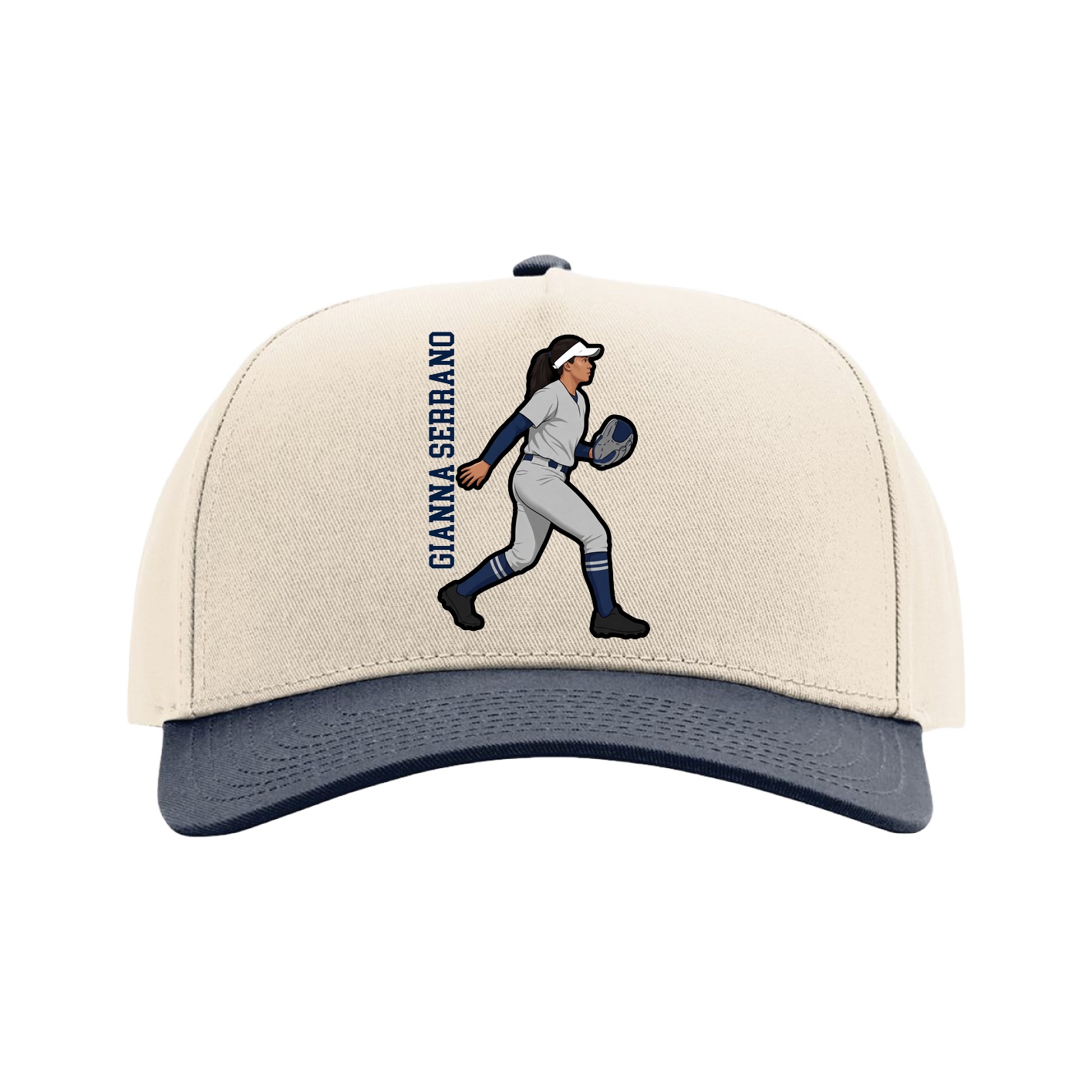Full Fabric Five-Panel Champ Cap