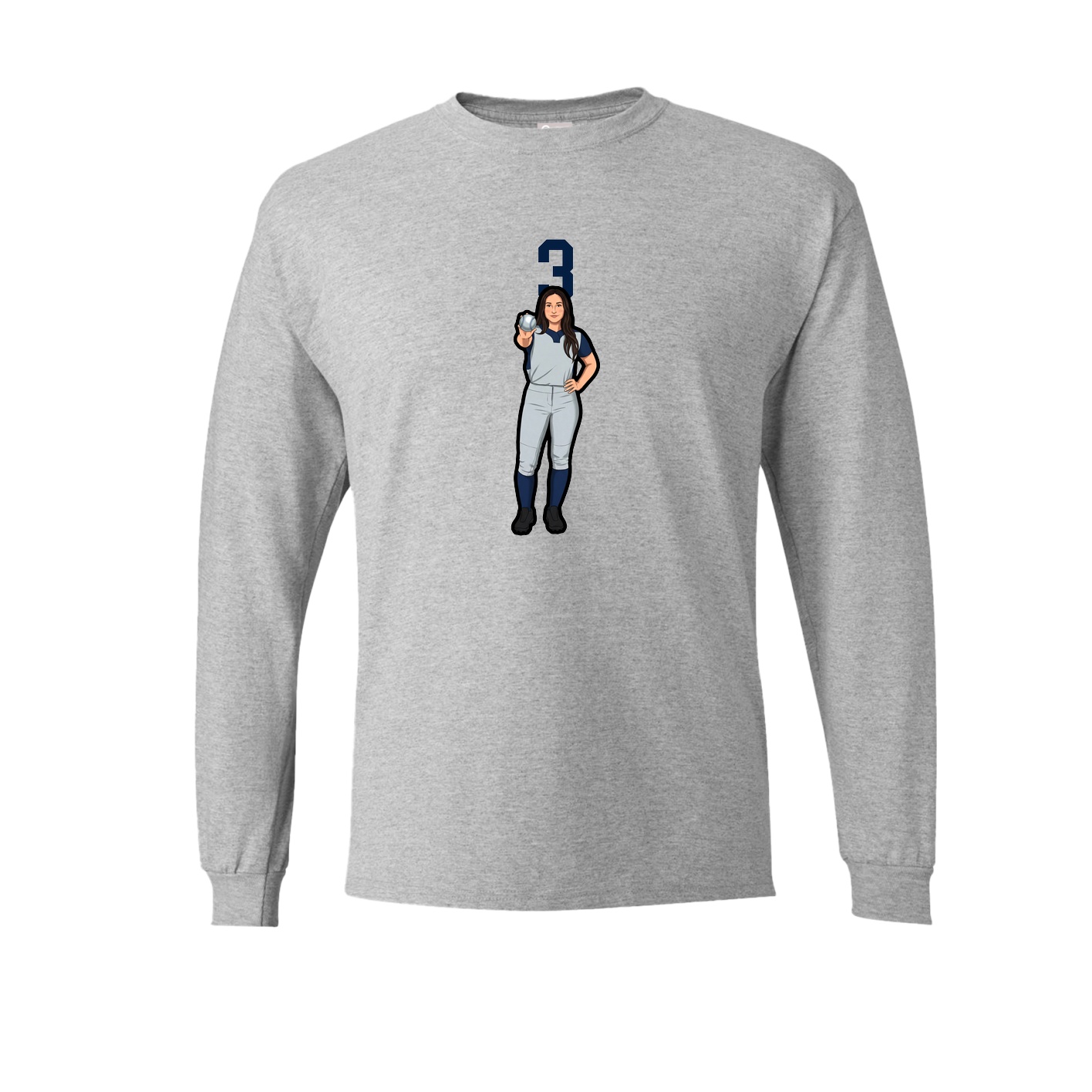 NIL Club Long Sleeve Tee