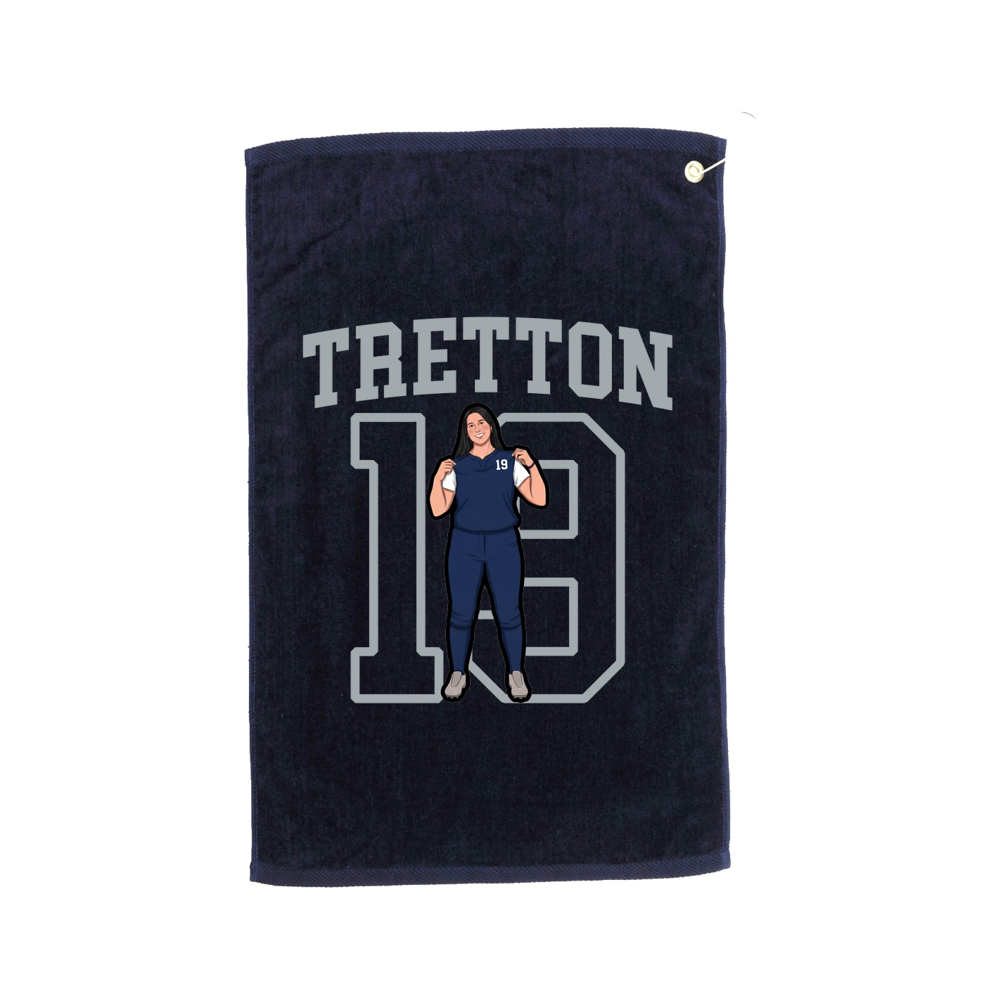 Golf Towel — Shirsey in Navy
