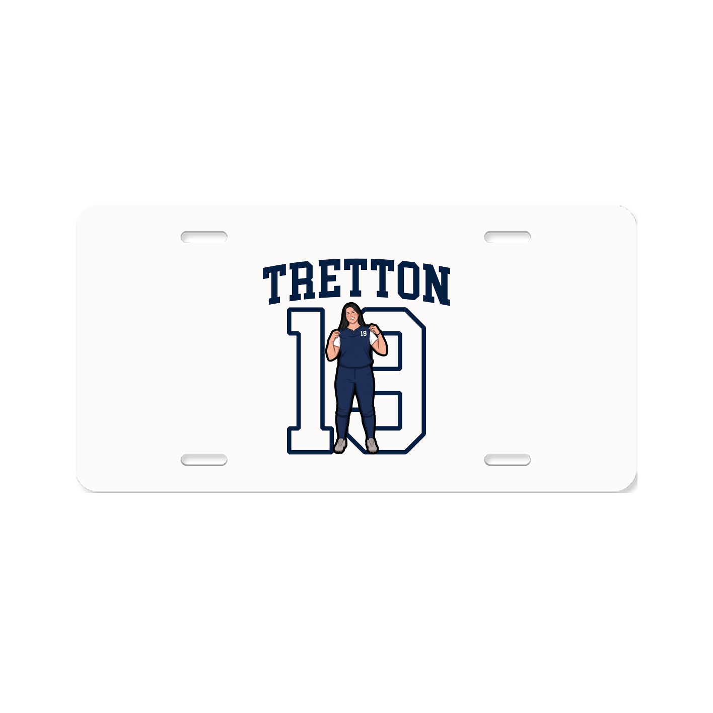 License Plate — Shirsey in Classic