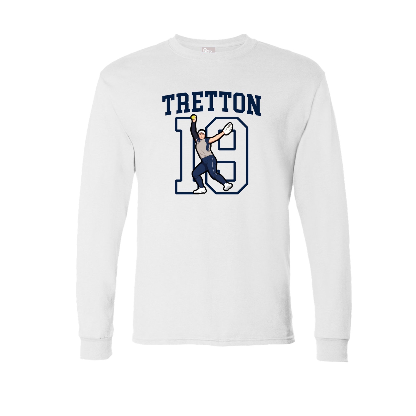 Long Sleeve Tee — Shirsey in White