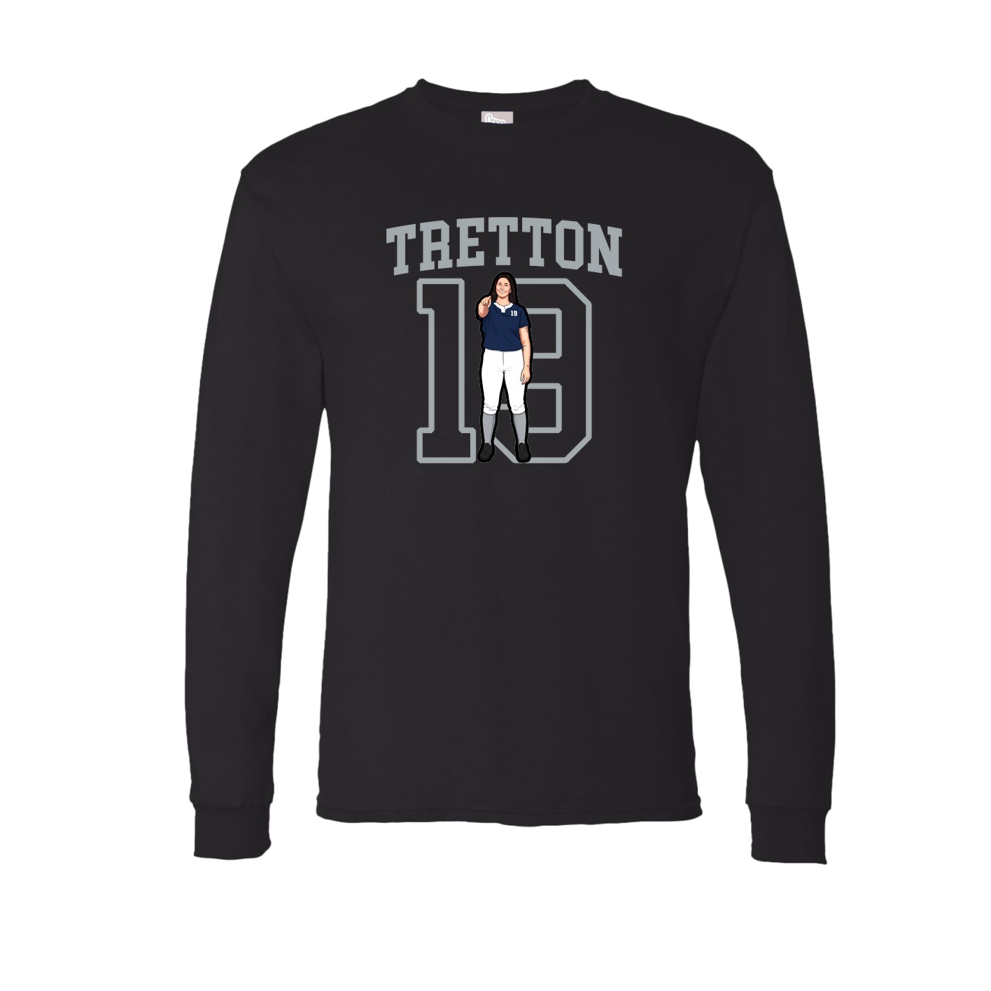 Long Sleeve Tee — Shirsey in Black