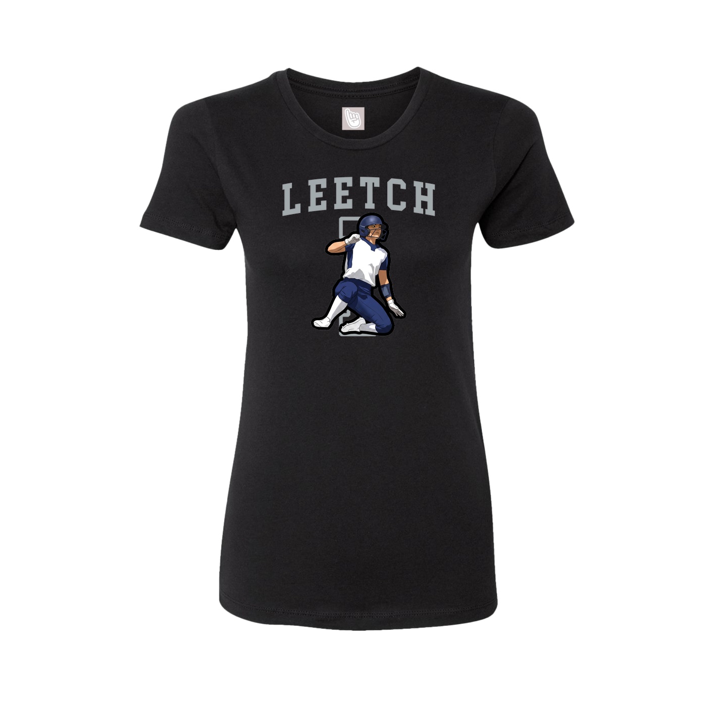 Fitted Women's Tee — Shirsey in Black