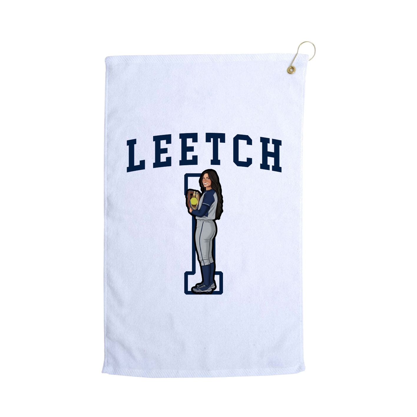 Golf Towel — Shirsey in White