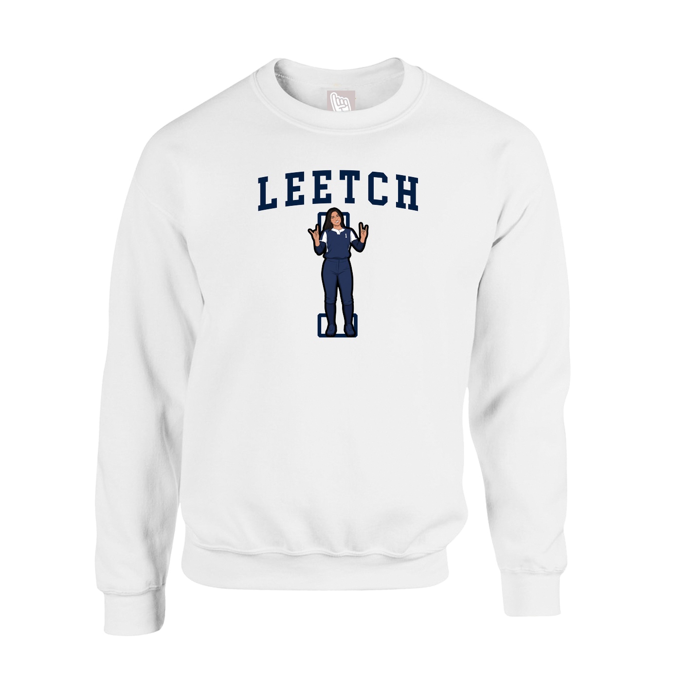 Fleece Crew — Shirsey in White
