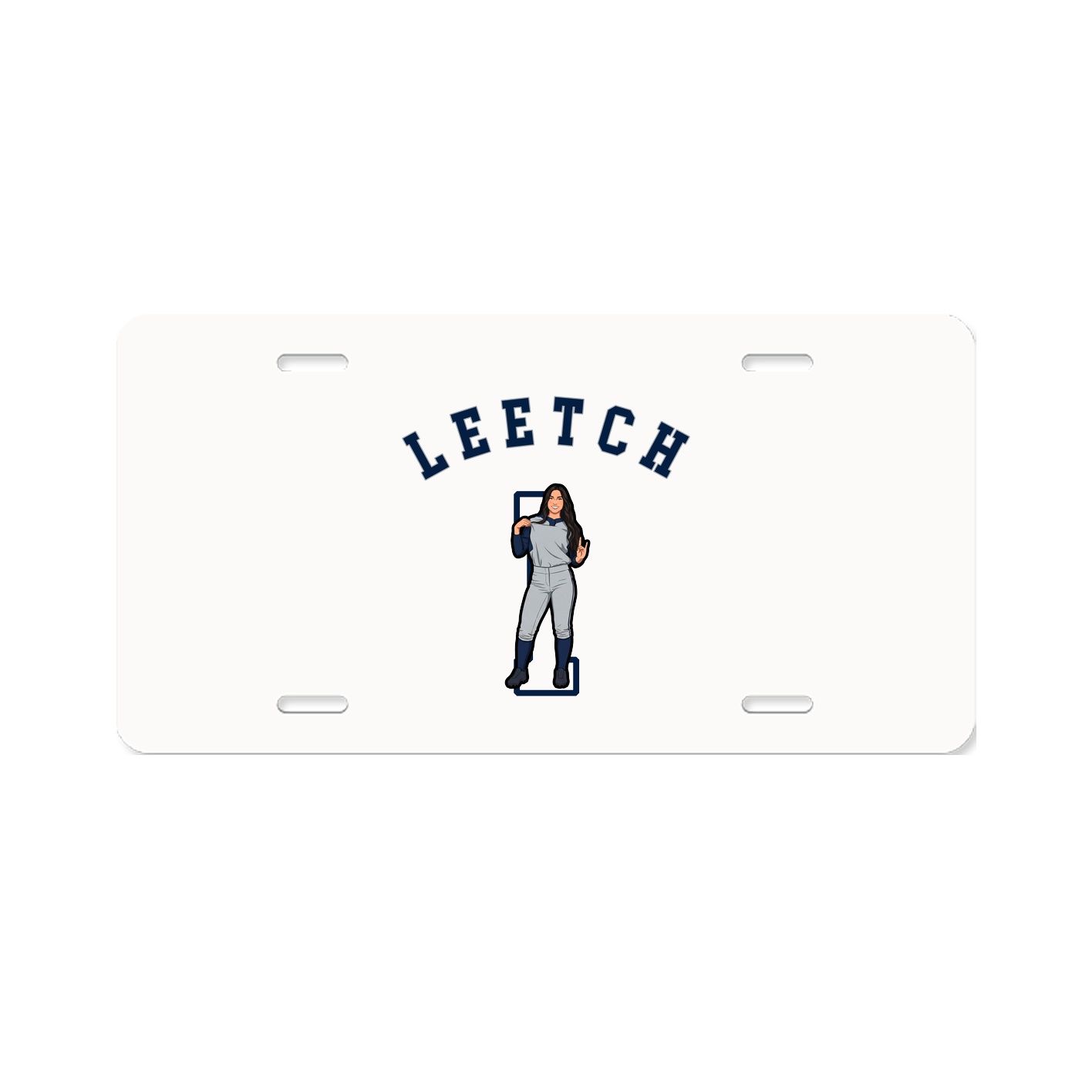 License Plate — Shirsey Arch in Classic