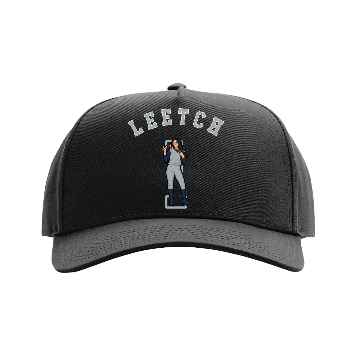 Full Fabric Five-Panel Champ Cap