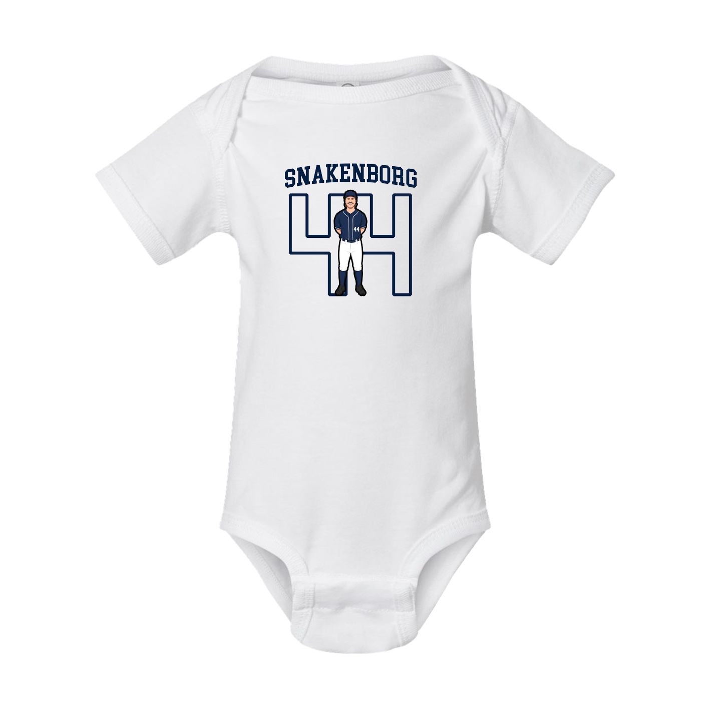 Baby Onesie — Shirsey in White