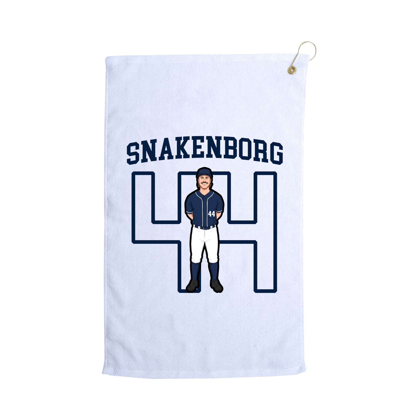 Golf Towel — Shirsey in White