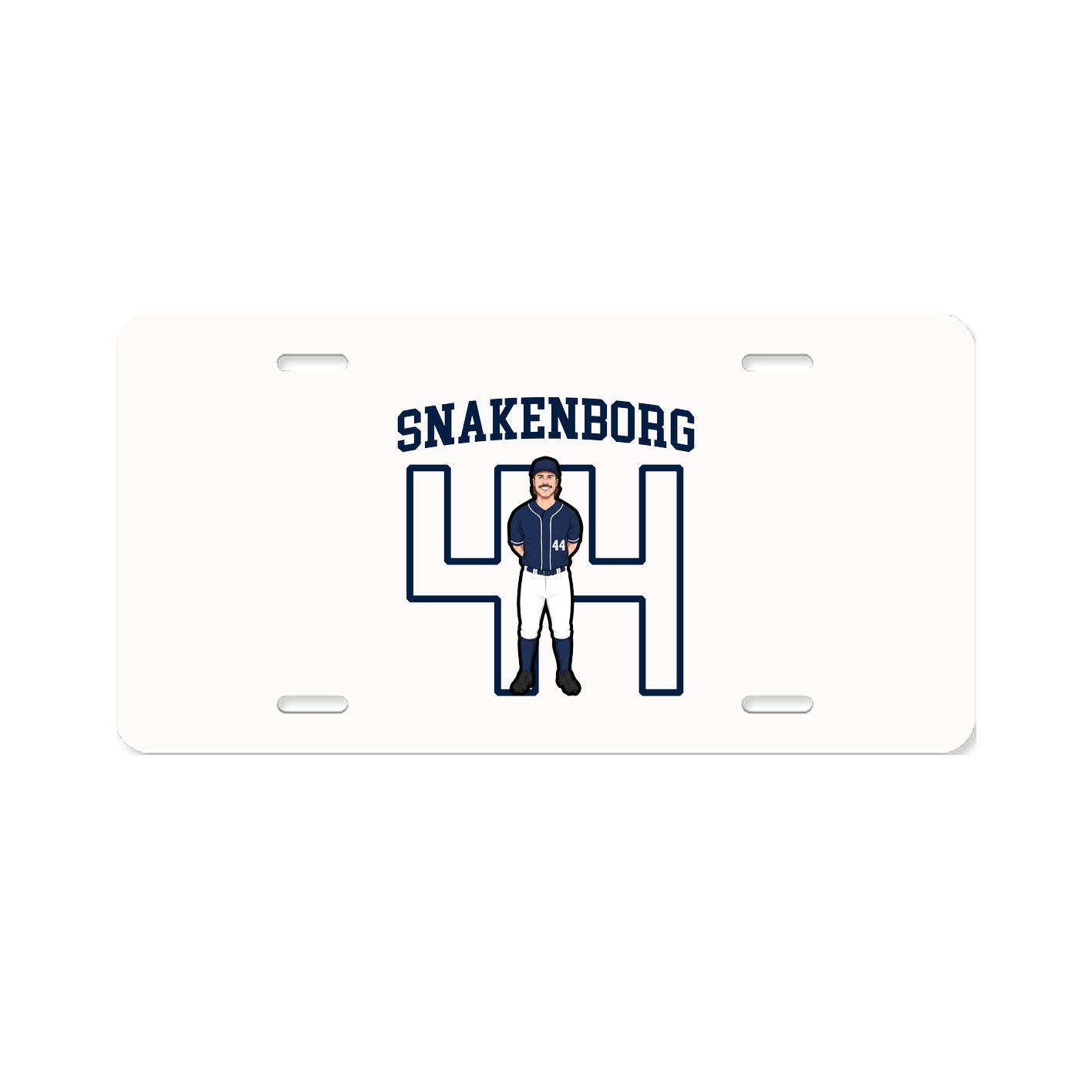 License Plate — Shirsey in Classic