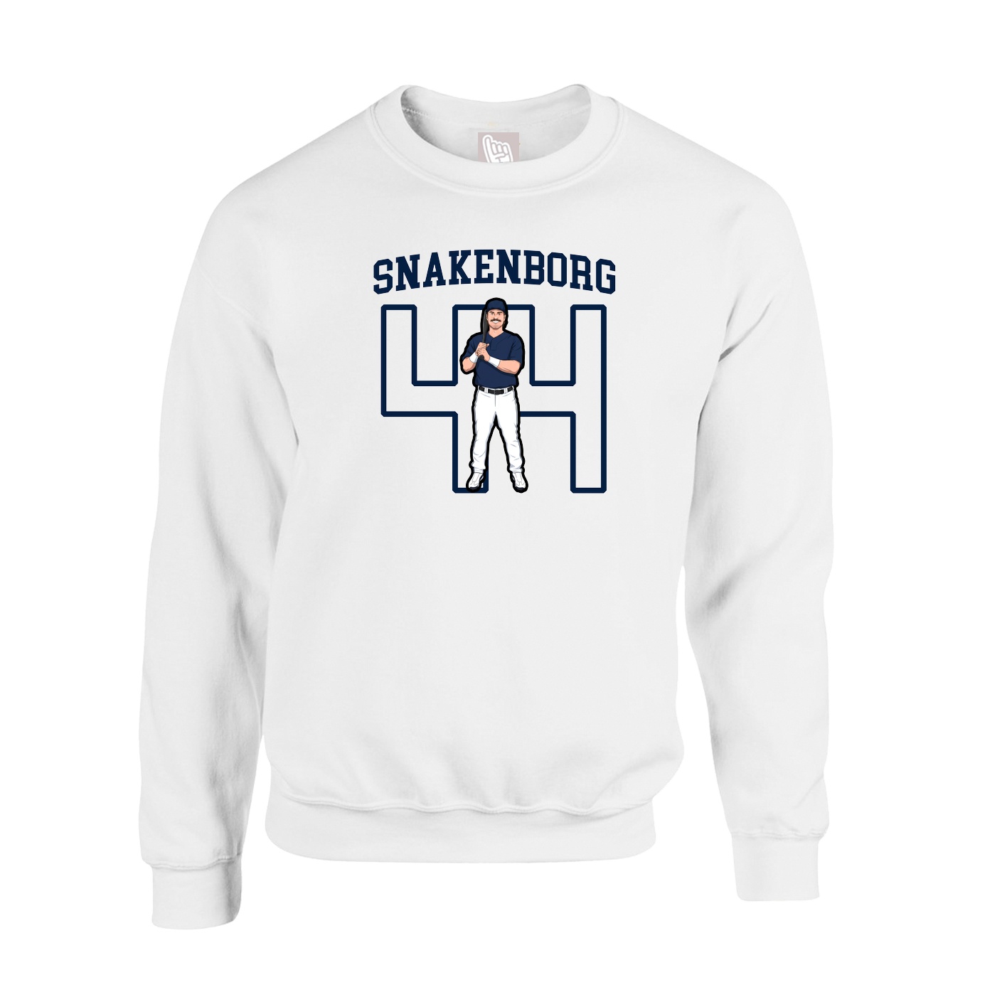 Fleece Crew — Shirsey in White