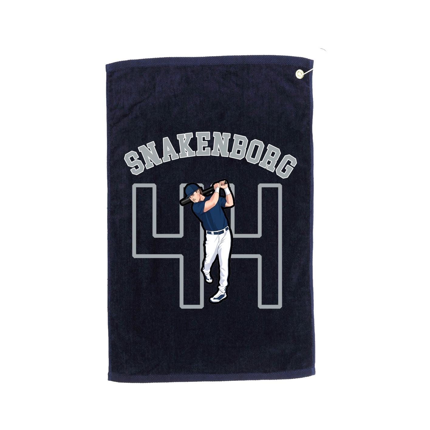 Golf Towel — Shirsey Arch in Navy