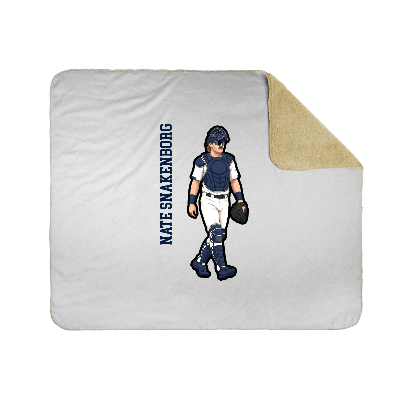 50x60 Sherpa Lined Throw Blanket