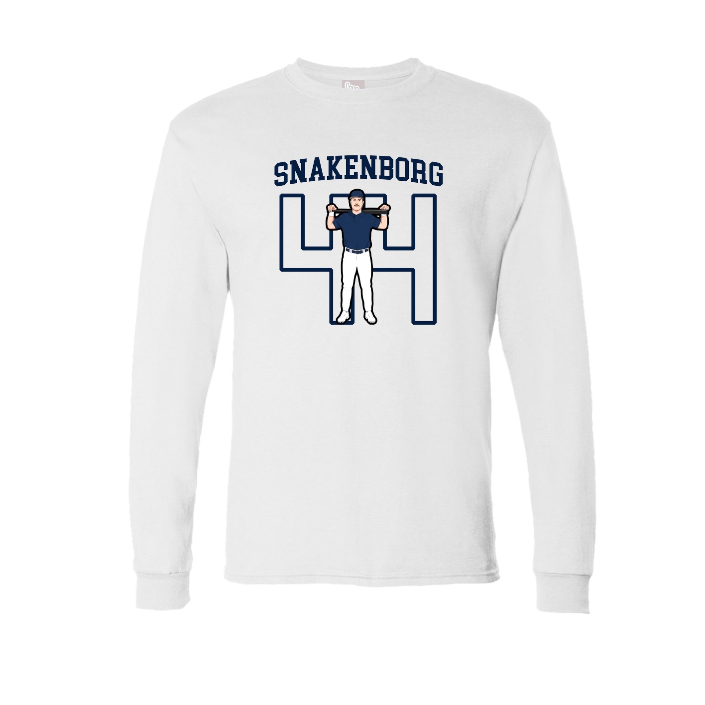 Long Sleeve Tee — Shirsey in White