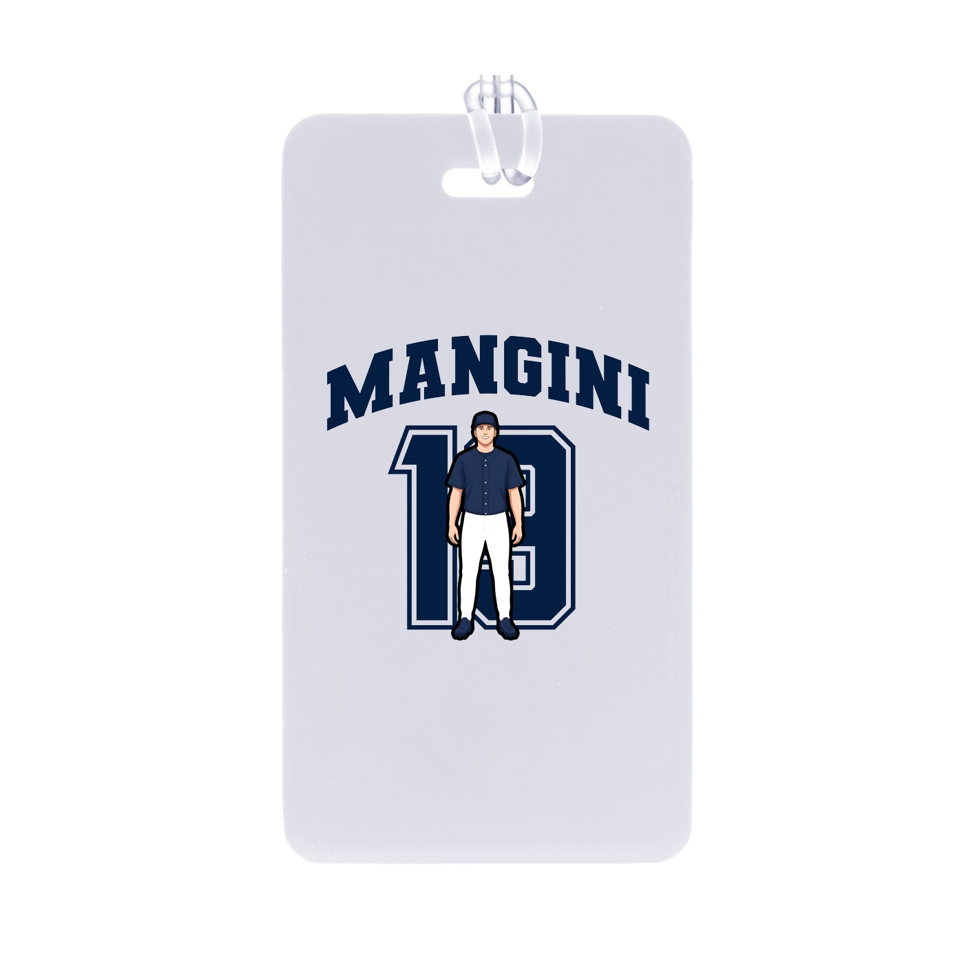 Bag Tag — Number in Classic