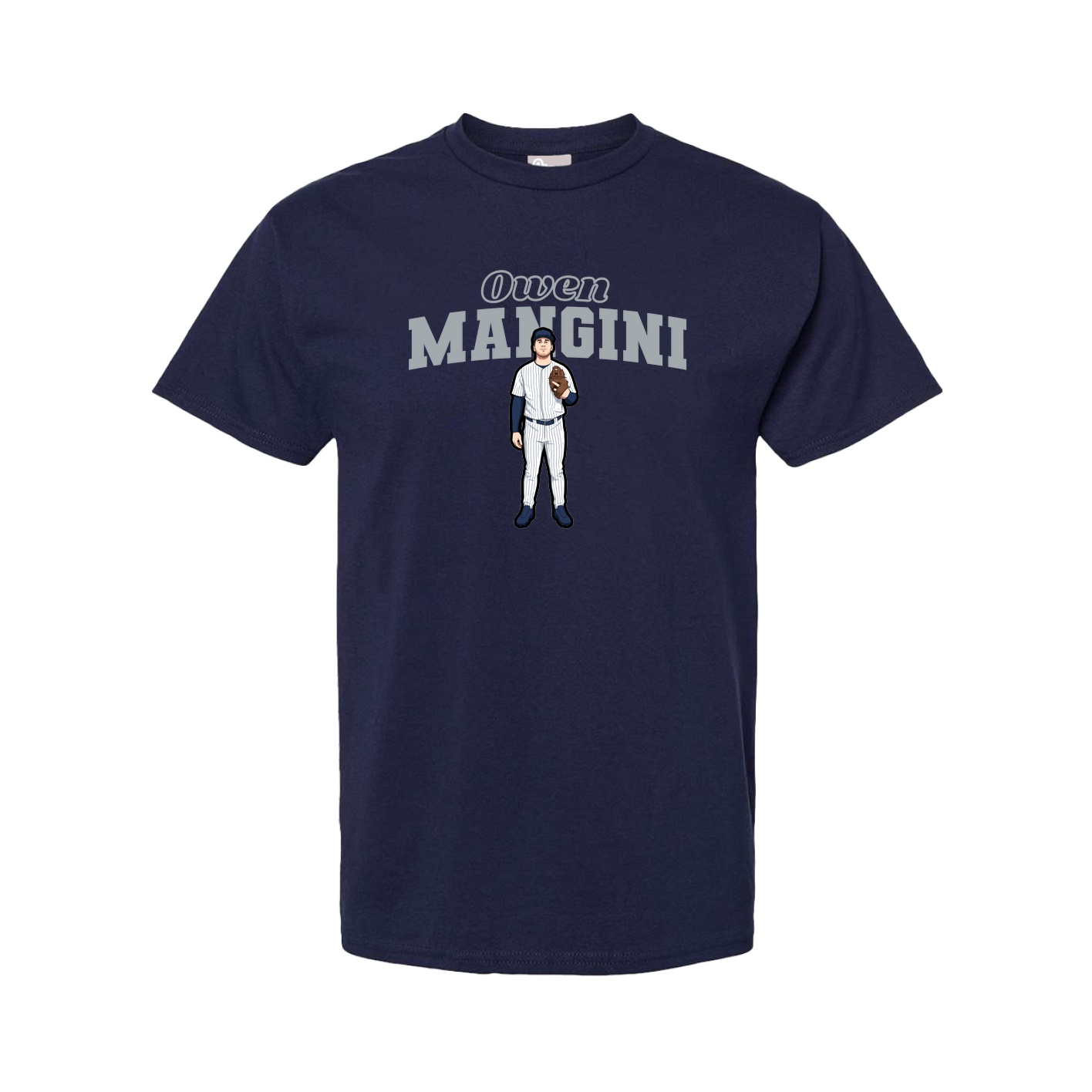 Tee — Name Arch in Navy
