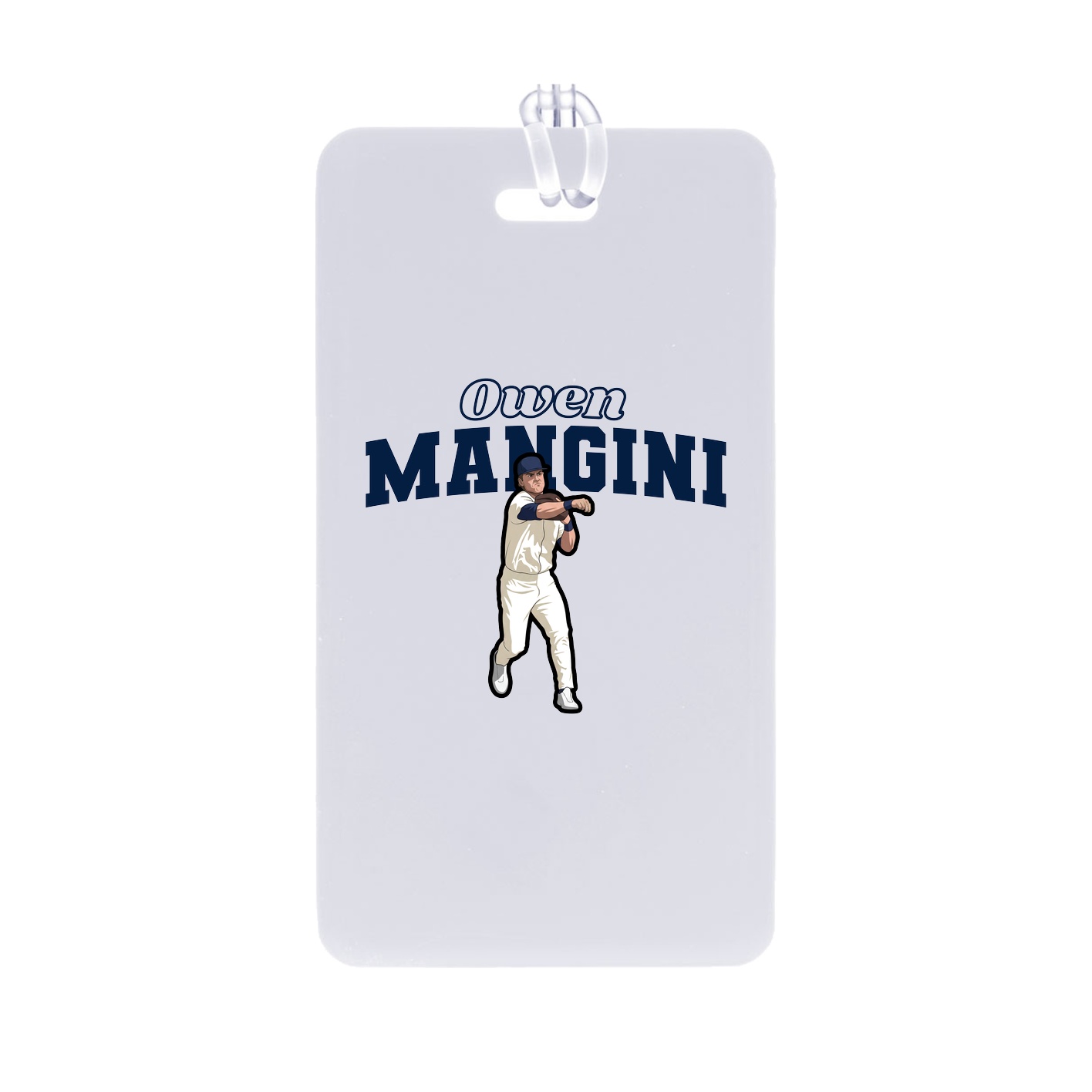 Bag Tag — Name Arch in Classic