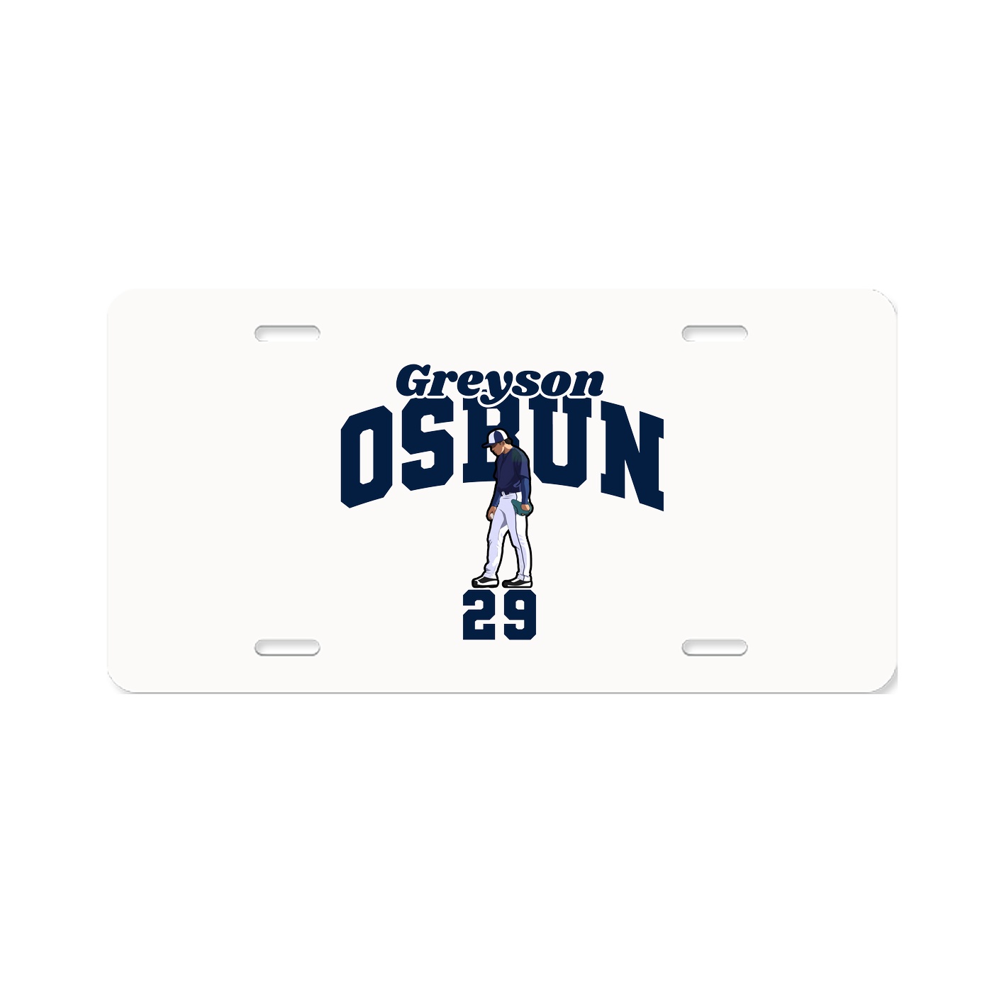License Plate — Signature Arch in Classic