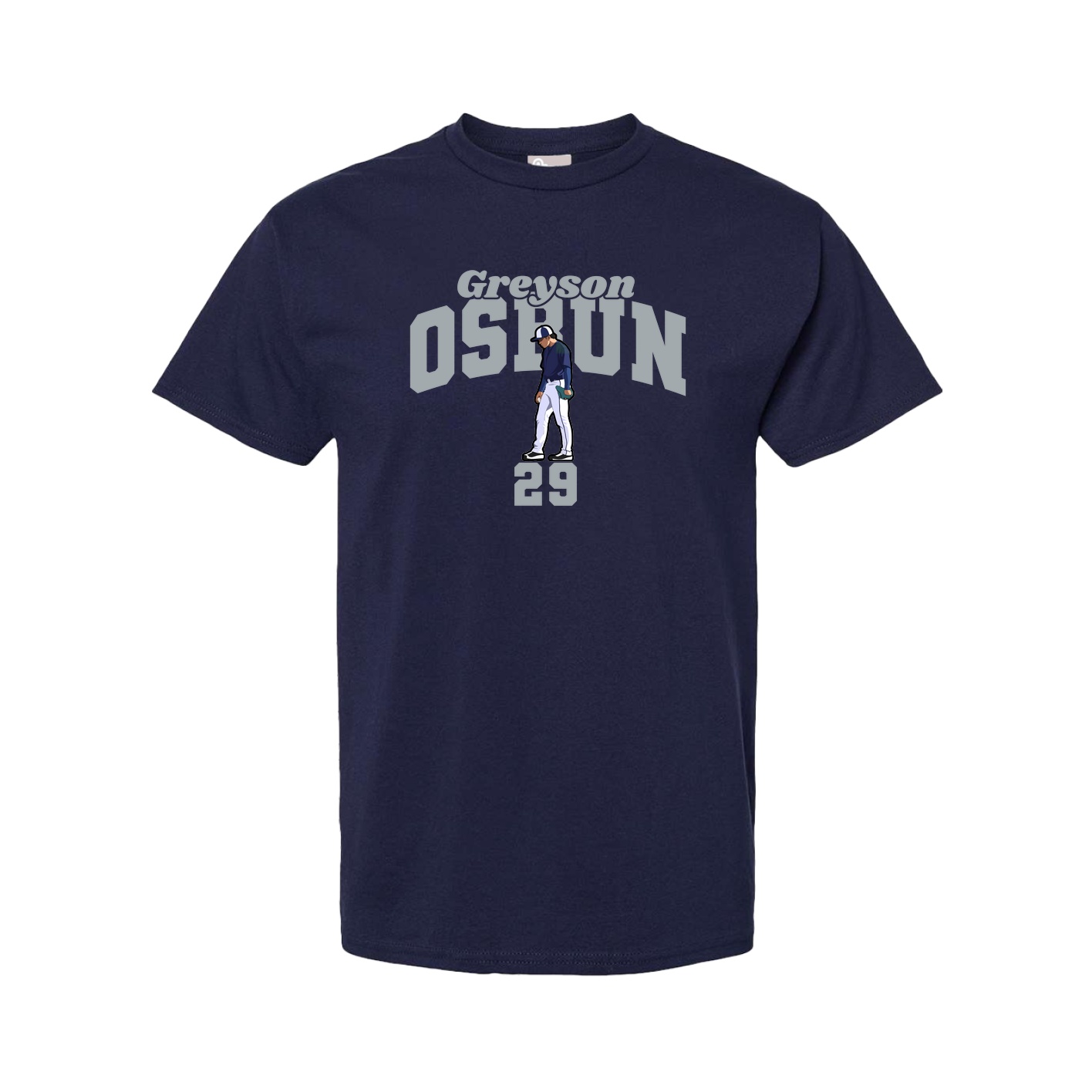 Tee — Signature Arch in Navy