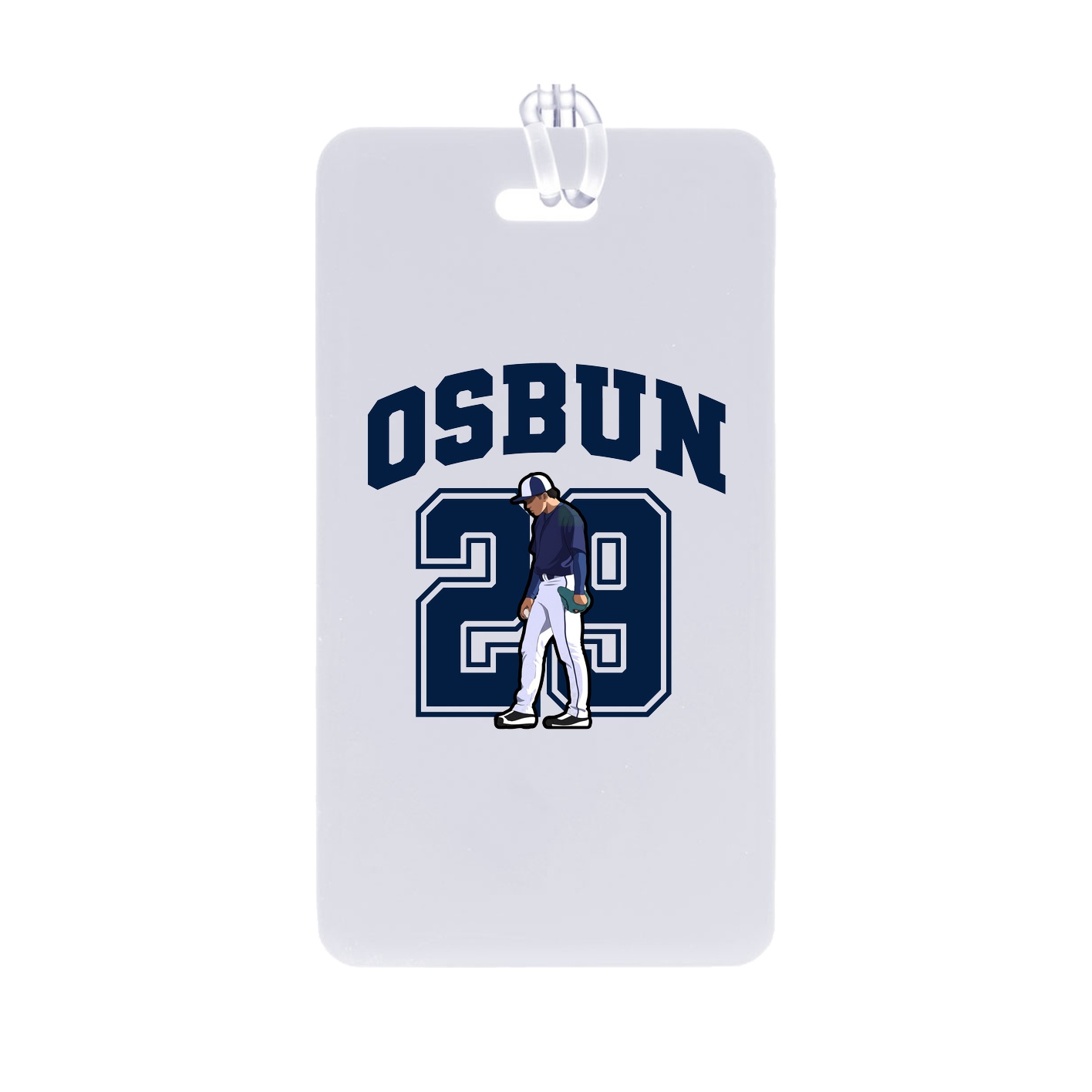 Bag Tag — Number in Classic
