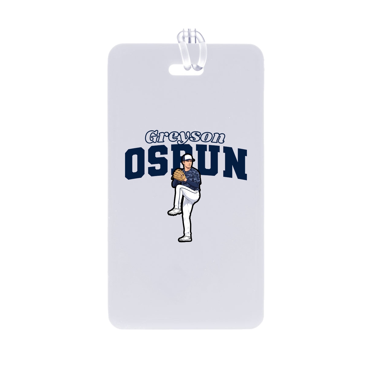Bag Tag — Name Arch in Classic