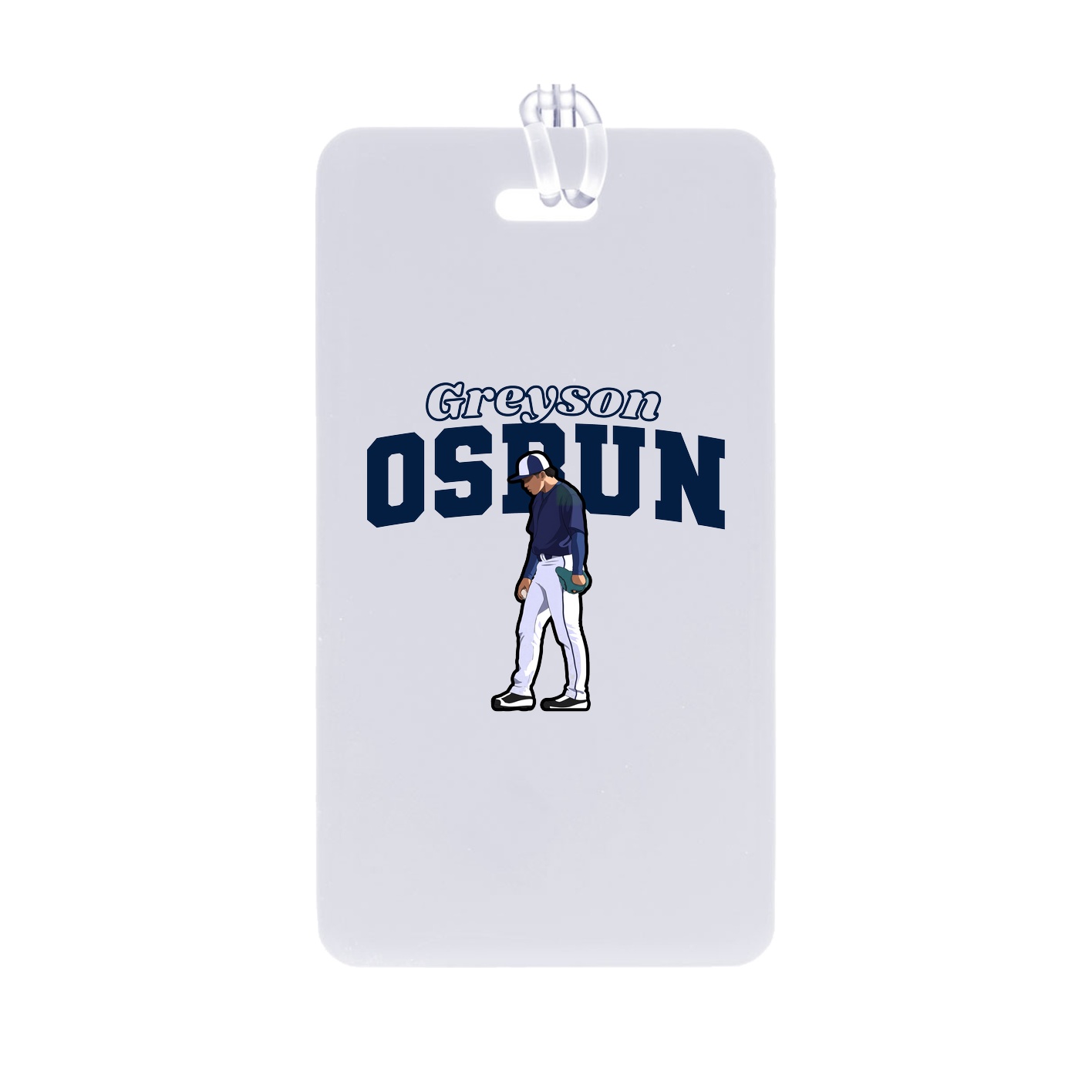Bag Tag — Name Arch in Classic