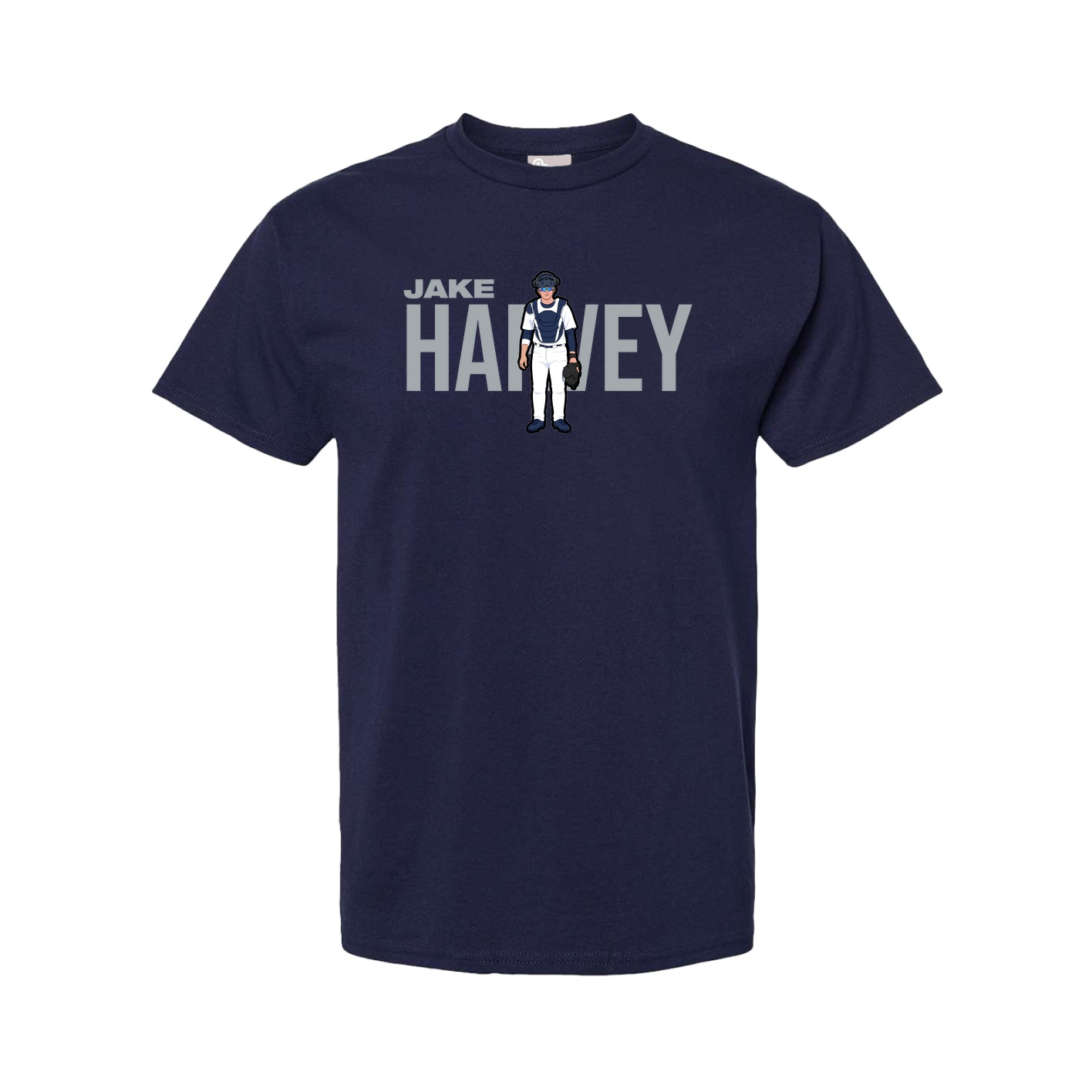 Tee — Player Name in Navy