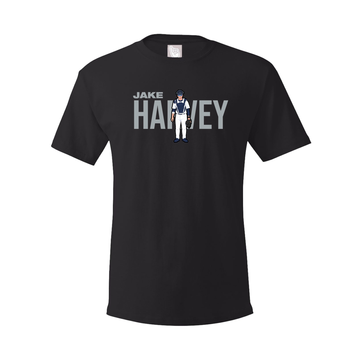 Youth Tee — Player Name in Black