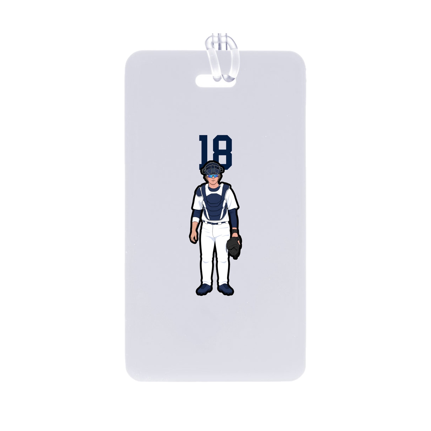 Bag Tag — Number Top in Classic