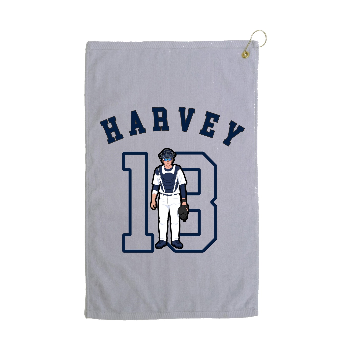 Golf Towel — Shirsey Arch in Grey