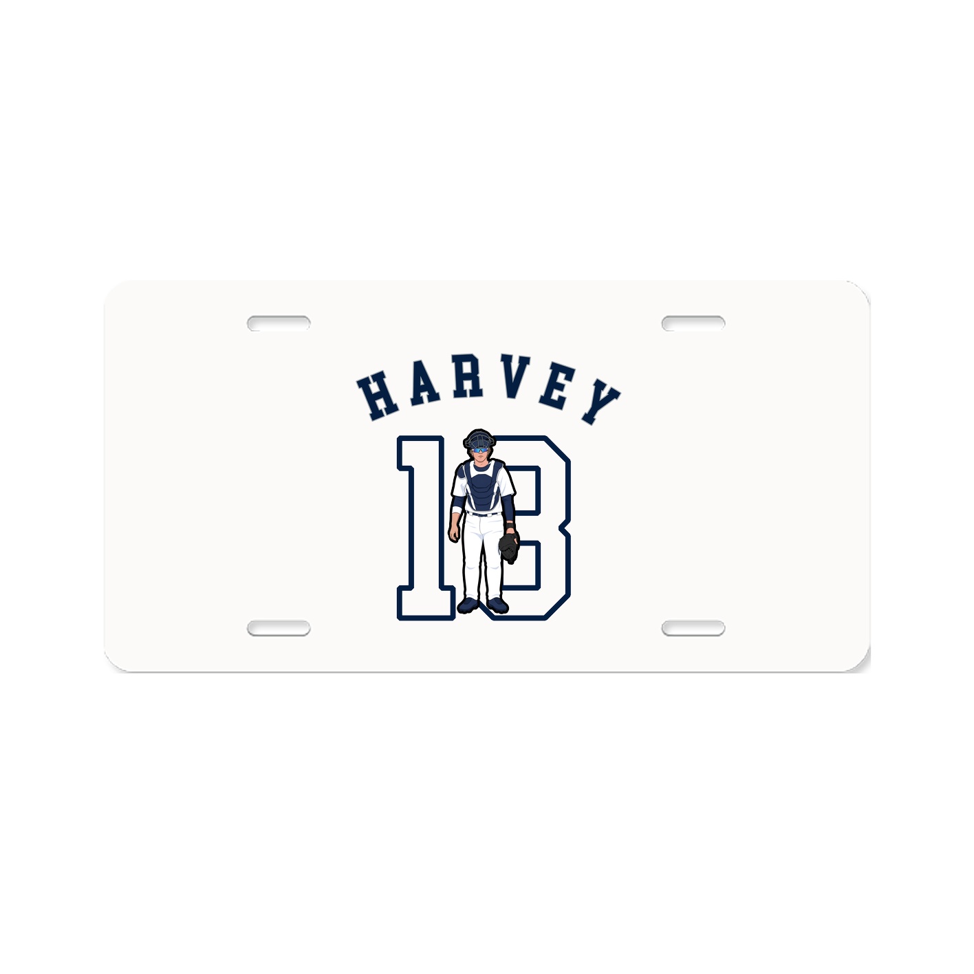 License Plate — Shirsey Arch in Classic