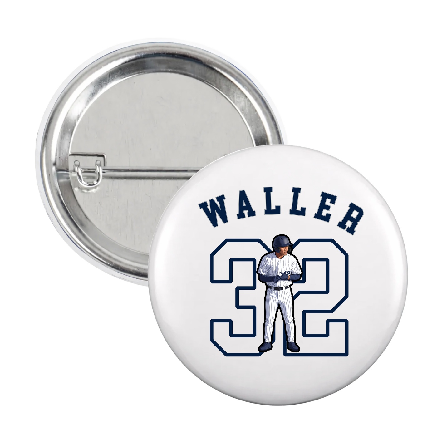 Game Day Button — Shirsey Arch in White