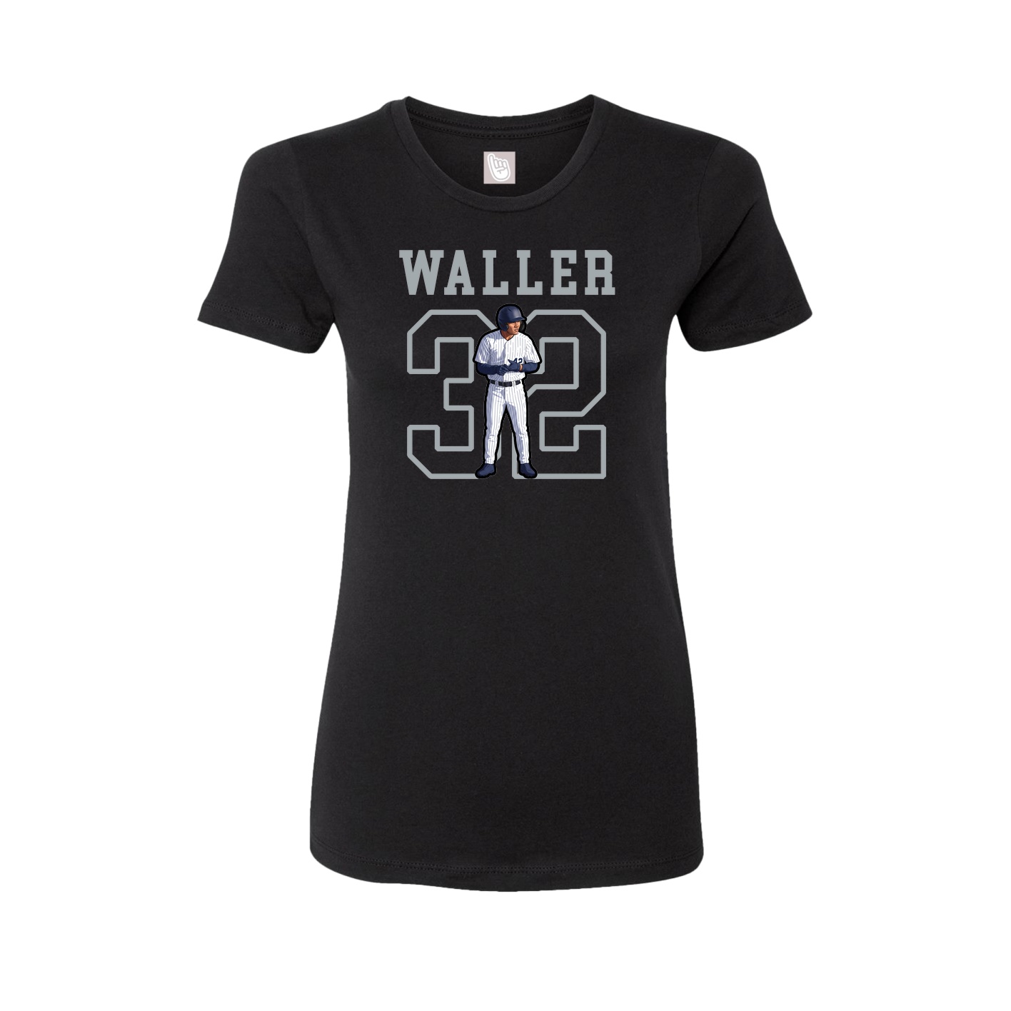 Fitted Women's Tee — Shirsey in Black