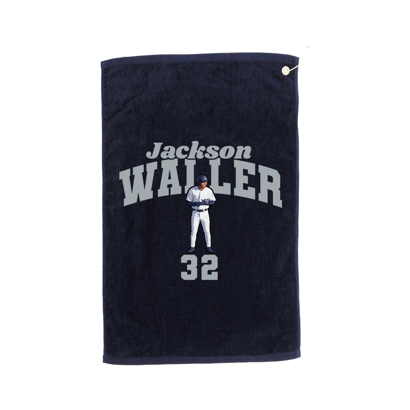Golf Towel — Signature Arch in Navy