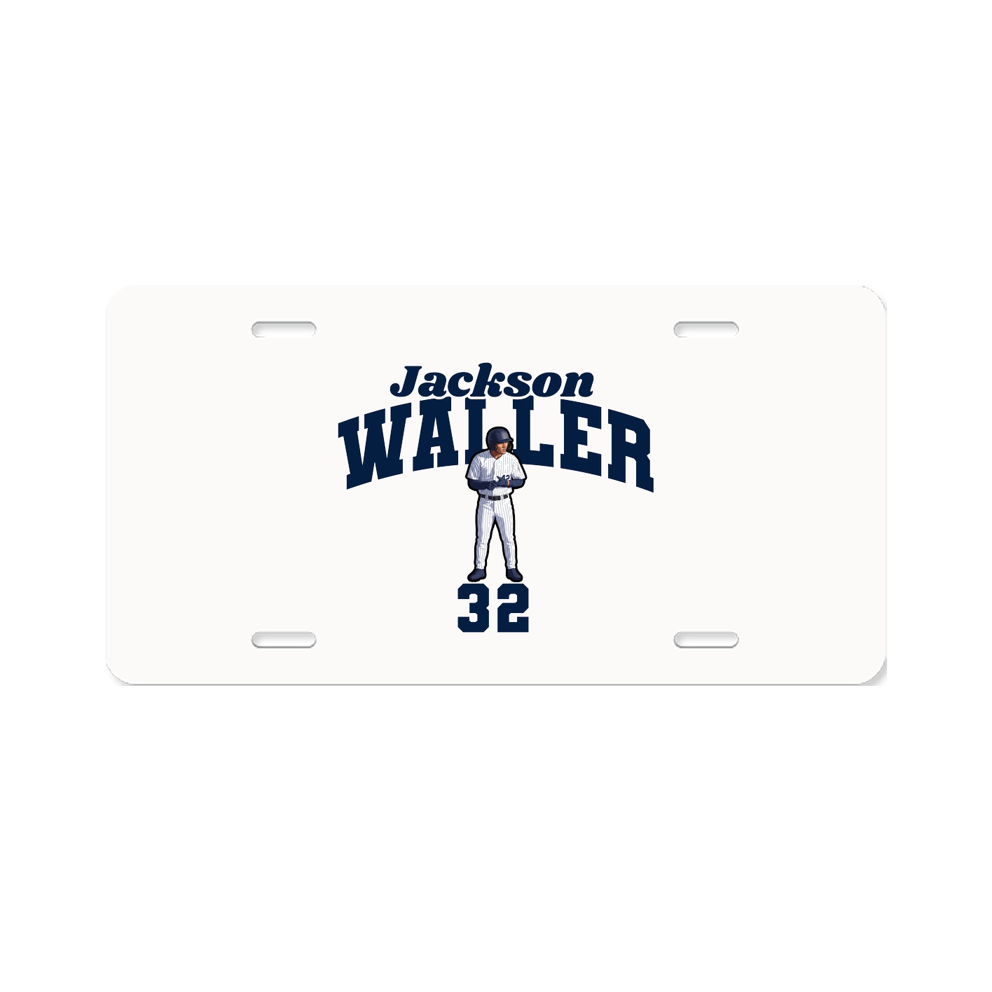 License Plate — Signature Arch in Classic