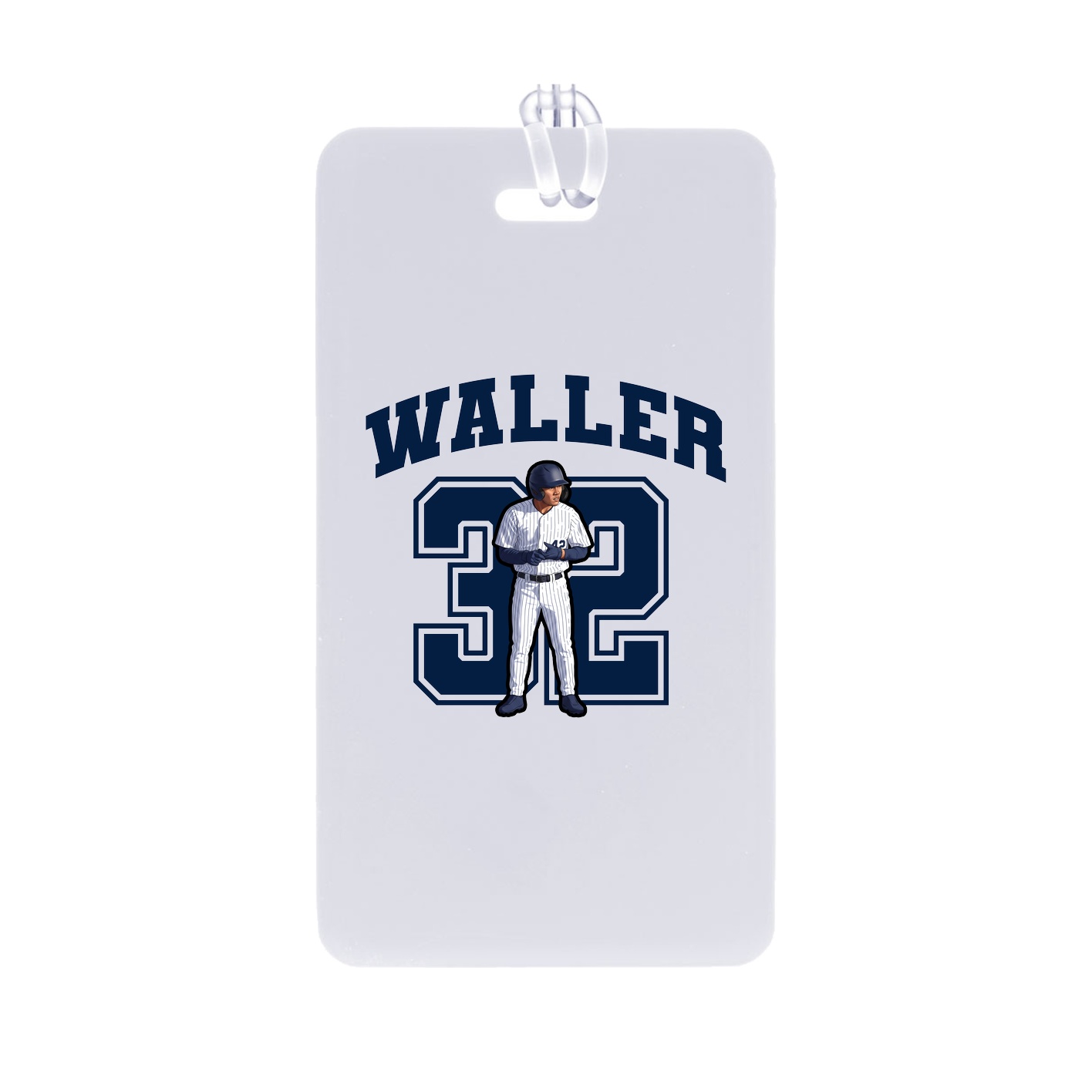 Bag Tag — Number in Classic