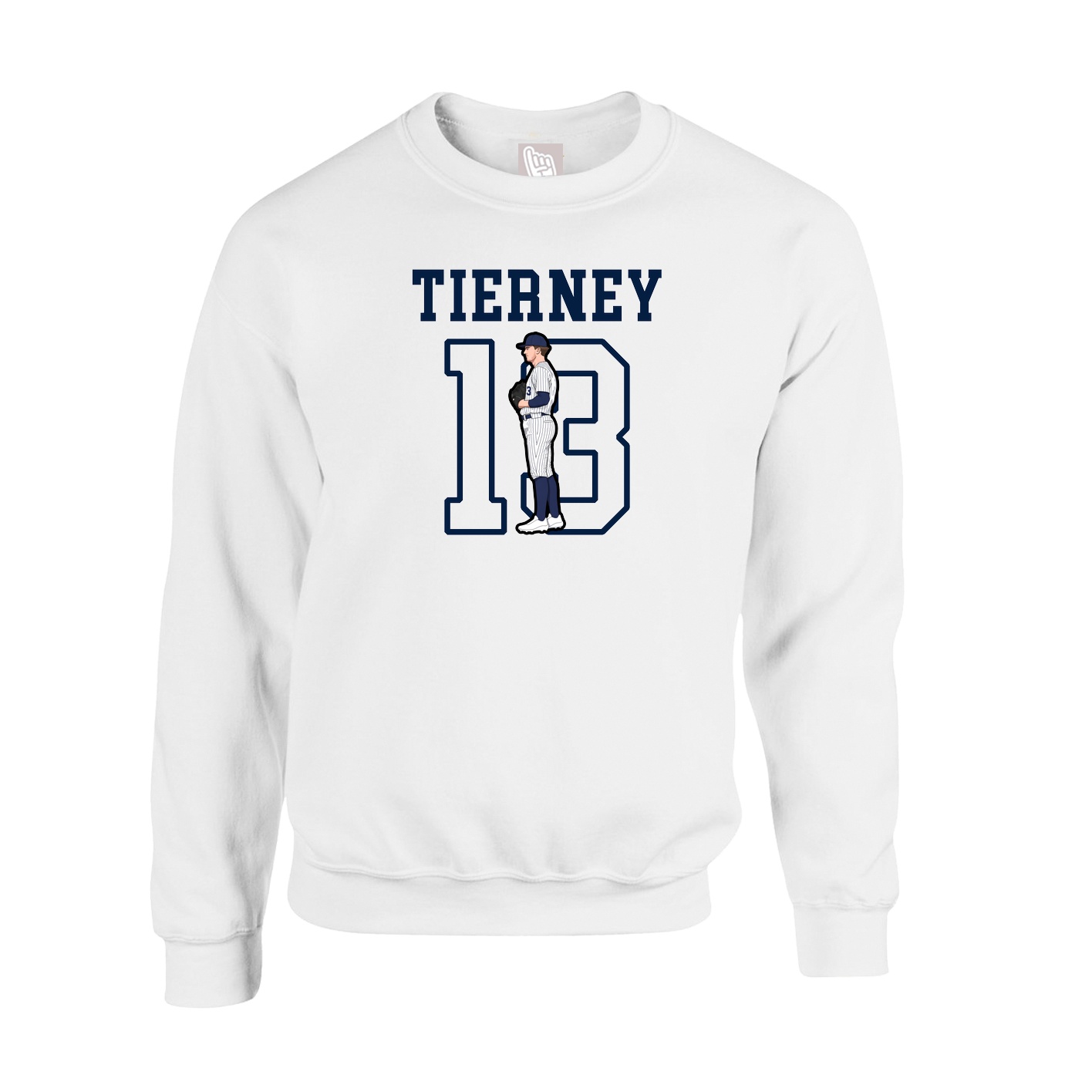 Fleece Crew — Shirsey in White