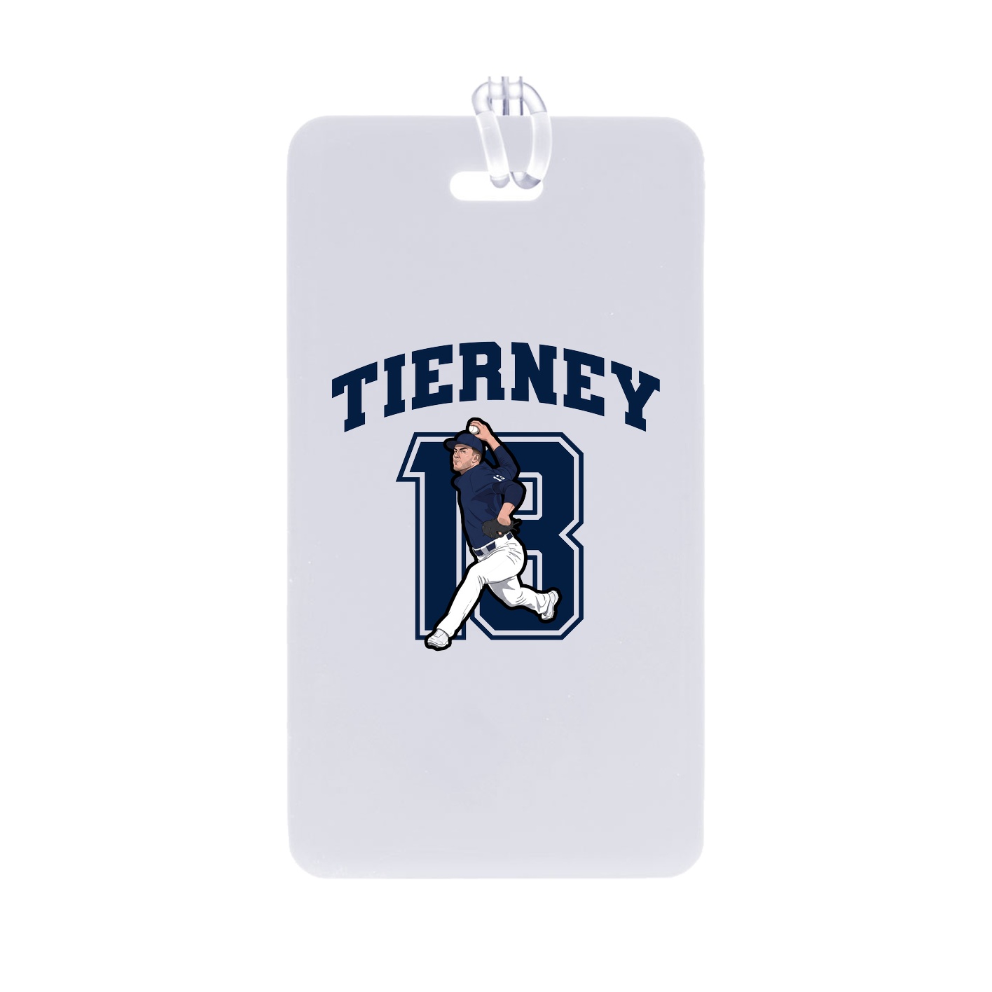 Bag Tag — Number in Classic