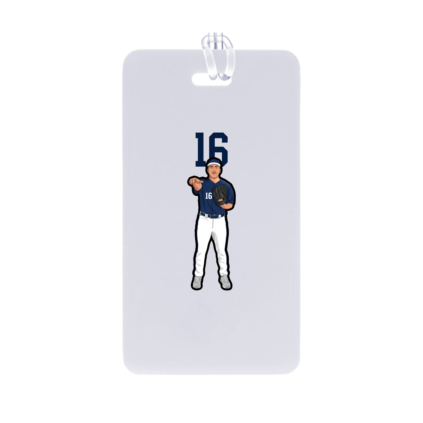 Bag Tag — Number Top in Classic