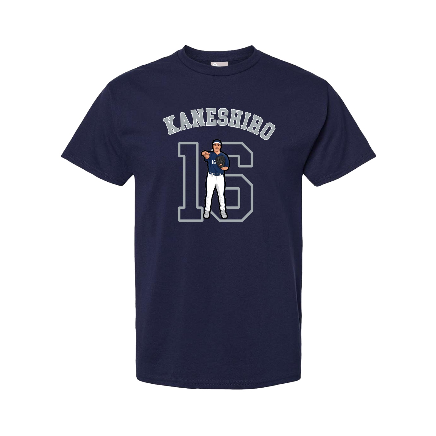 Youth Tee — Shirsey Arch in Navy