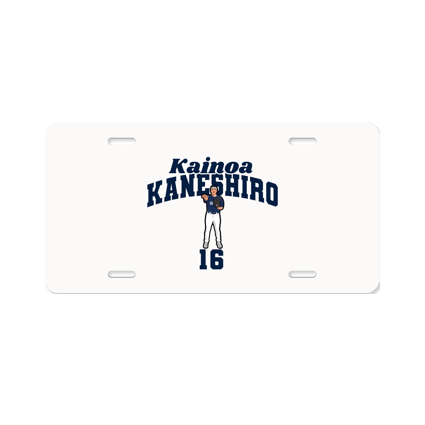 License Plate — Signature Arch in Classic